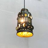 Mid-century ceramic pendant lamp, 1960s