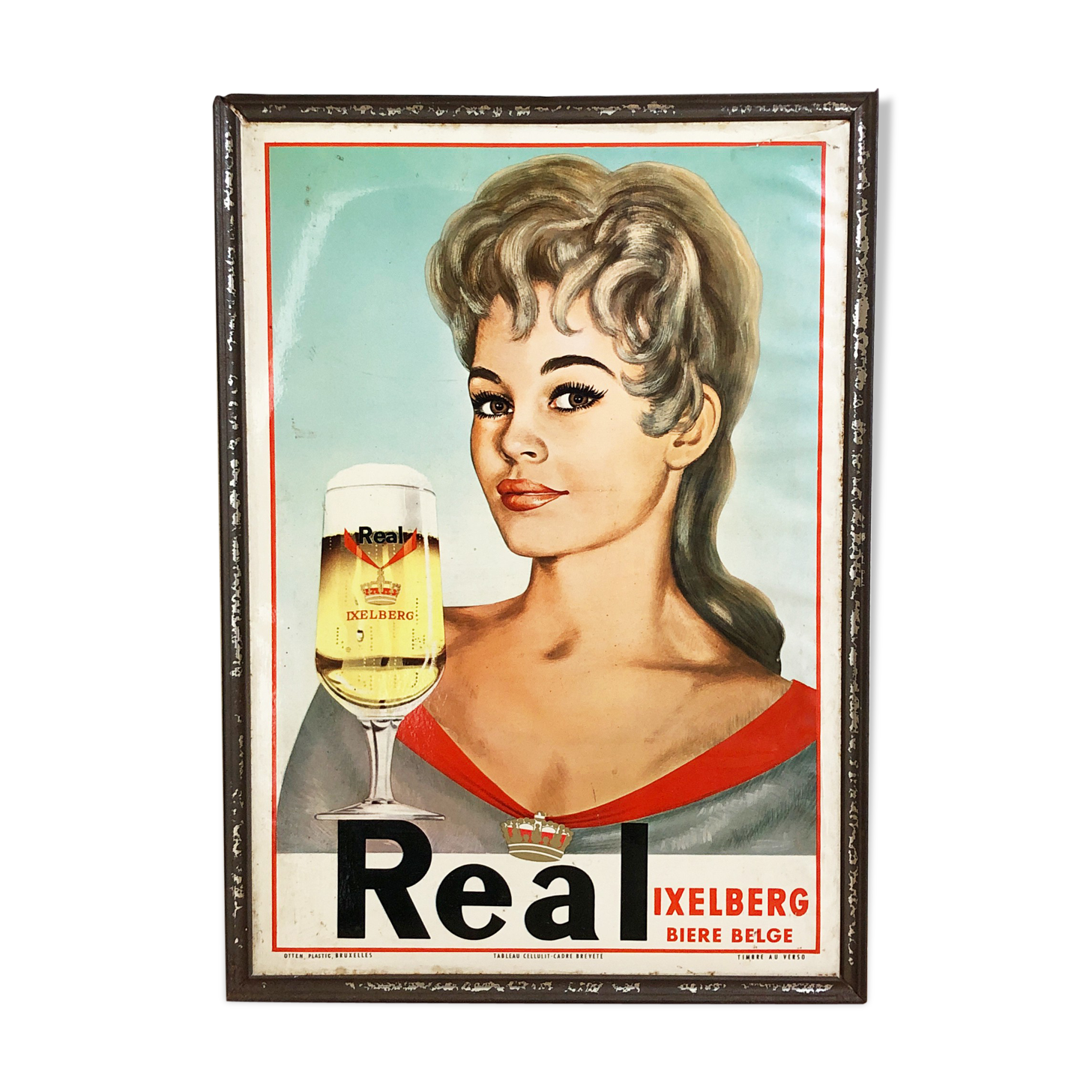 Brigitte Bardot advertising card