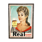 Carton publicitaire Brigitte Bardot