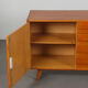 Vintage oak chest of drawers by Jiri Jiroutek, model U-458, 1960