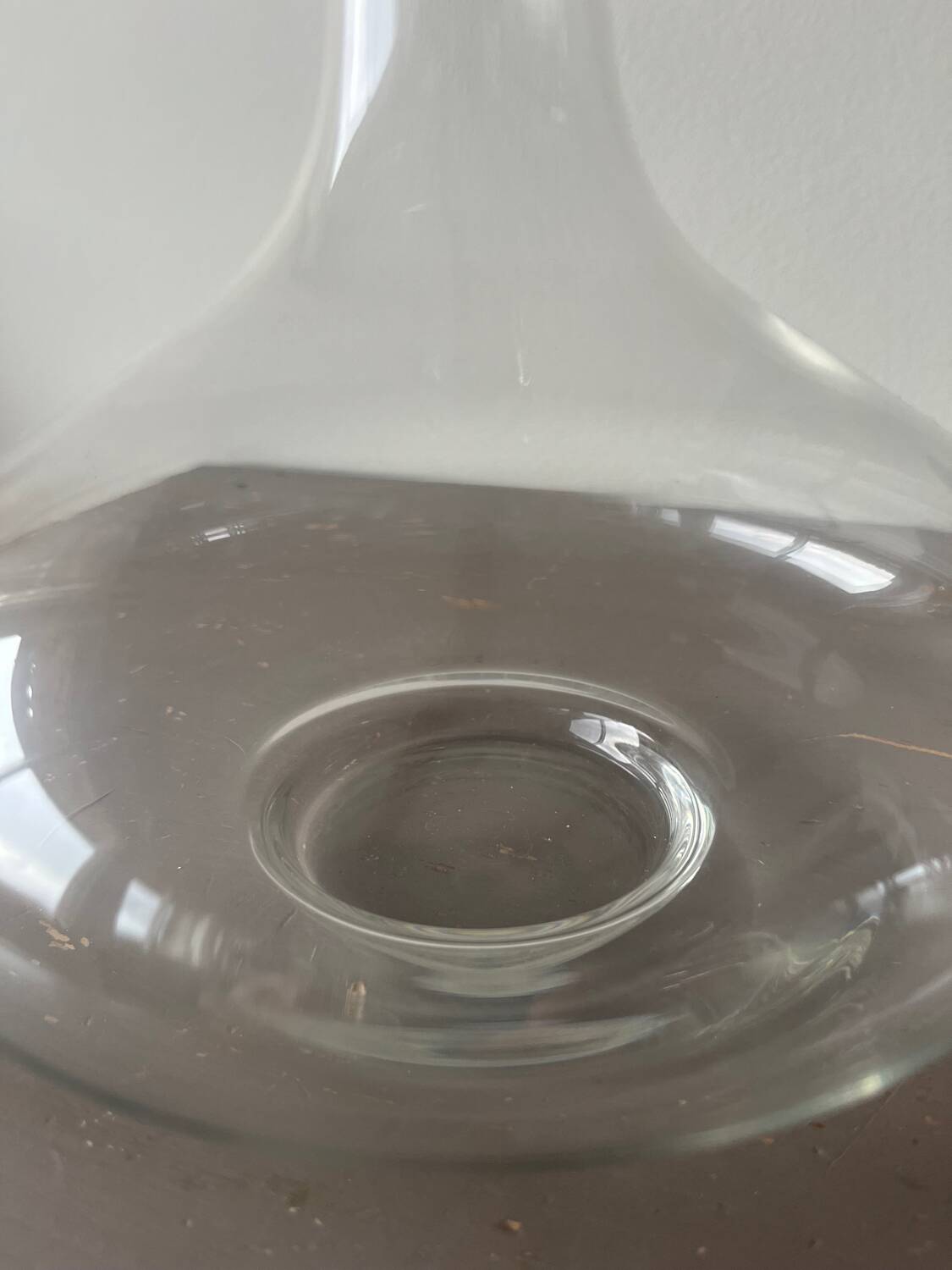 Carafe à décanter en verre