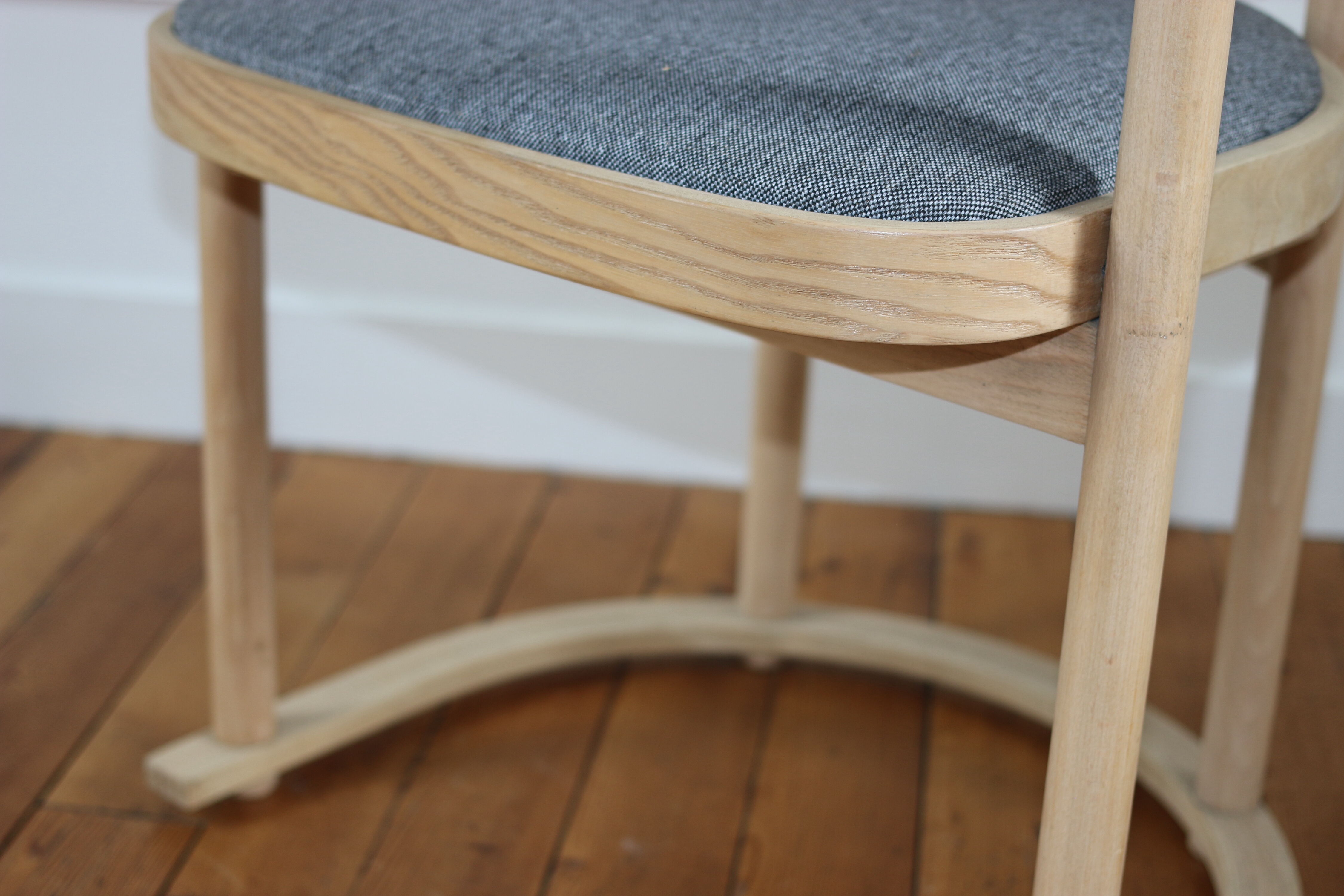 4 vintage Danish Bauhaus armchairs