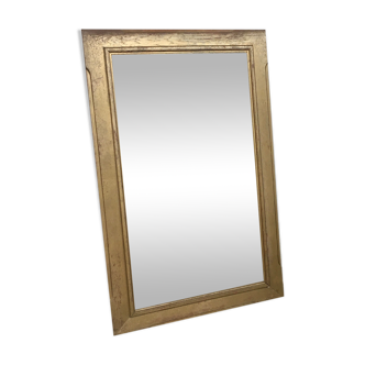 Vintage 1960 gilded wooden mirror