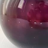 Vintage Murano glass ball vase 1960