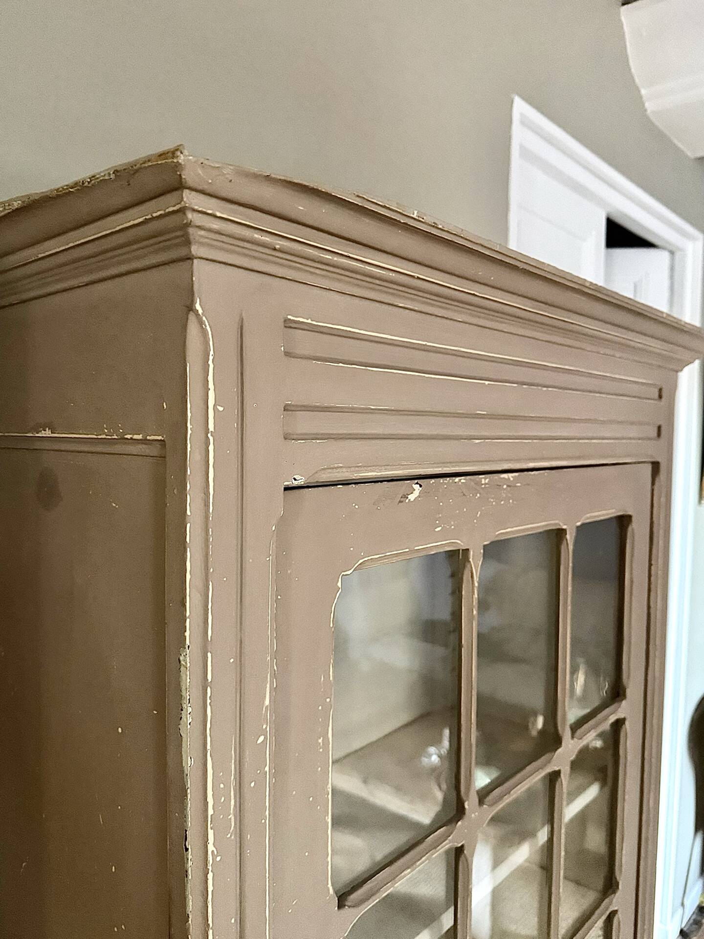 Antique Parisian display cabinet