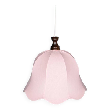 Vintage pink Scandinavian tulip pendant
