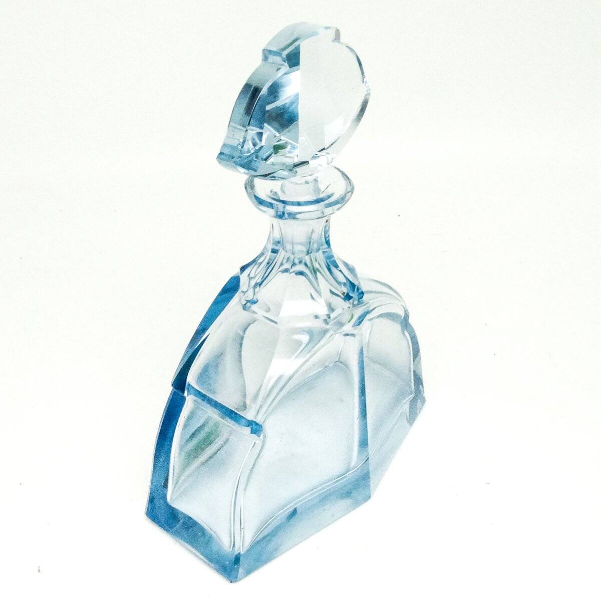Art Deco carafe from Moser, Czechoslovakia, 1930s