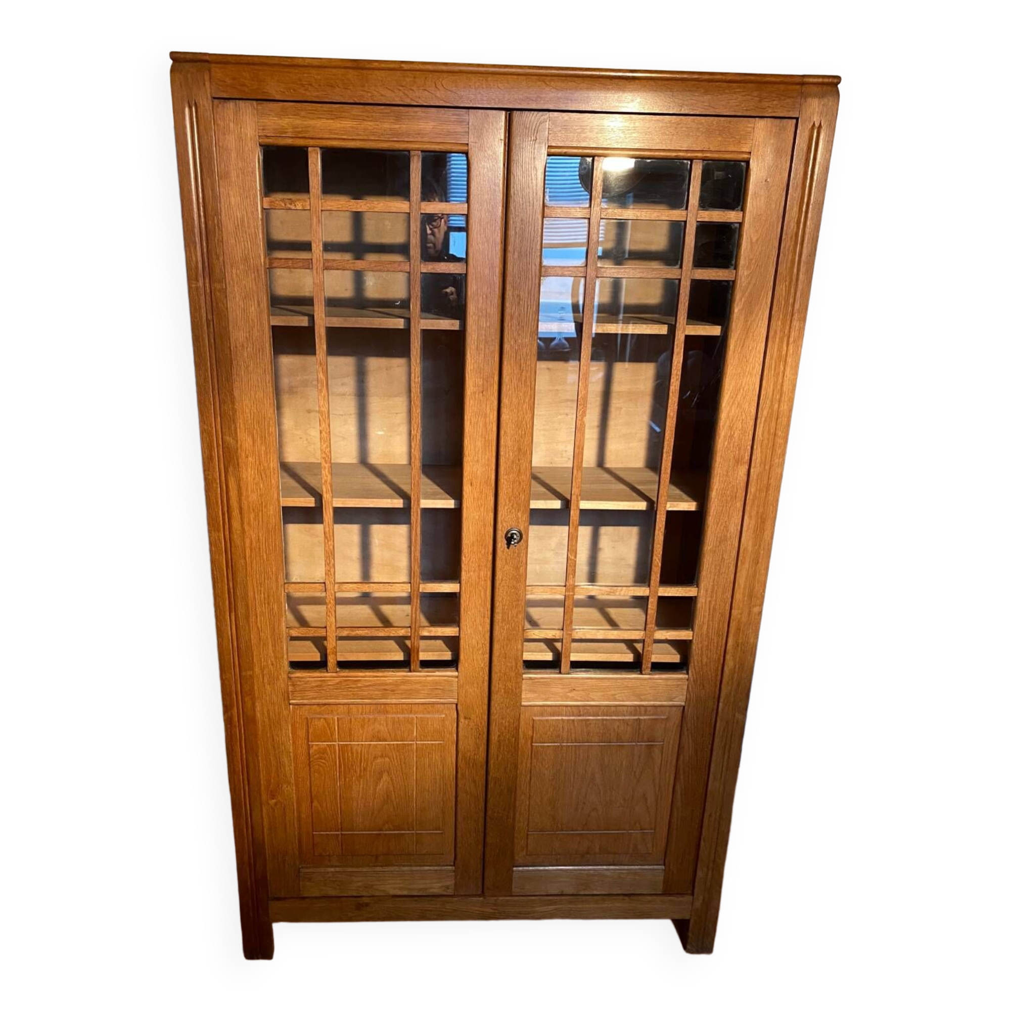 Vintage school cabinet