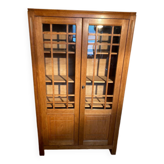Armoire d'école vintage