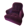Eric Jourdan's CINNA HARRY Velvet Aubergine Chair