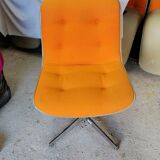 Set of 12 vintage Steelcase Strafor office chairs by Randall Buck