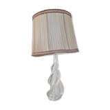 Blown glass lamp
