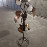 Floor lamp rhubarb leaf 70s