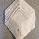 Nappe 160 x 260 ajourée brodée et 12 serviettes