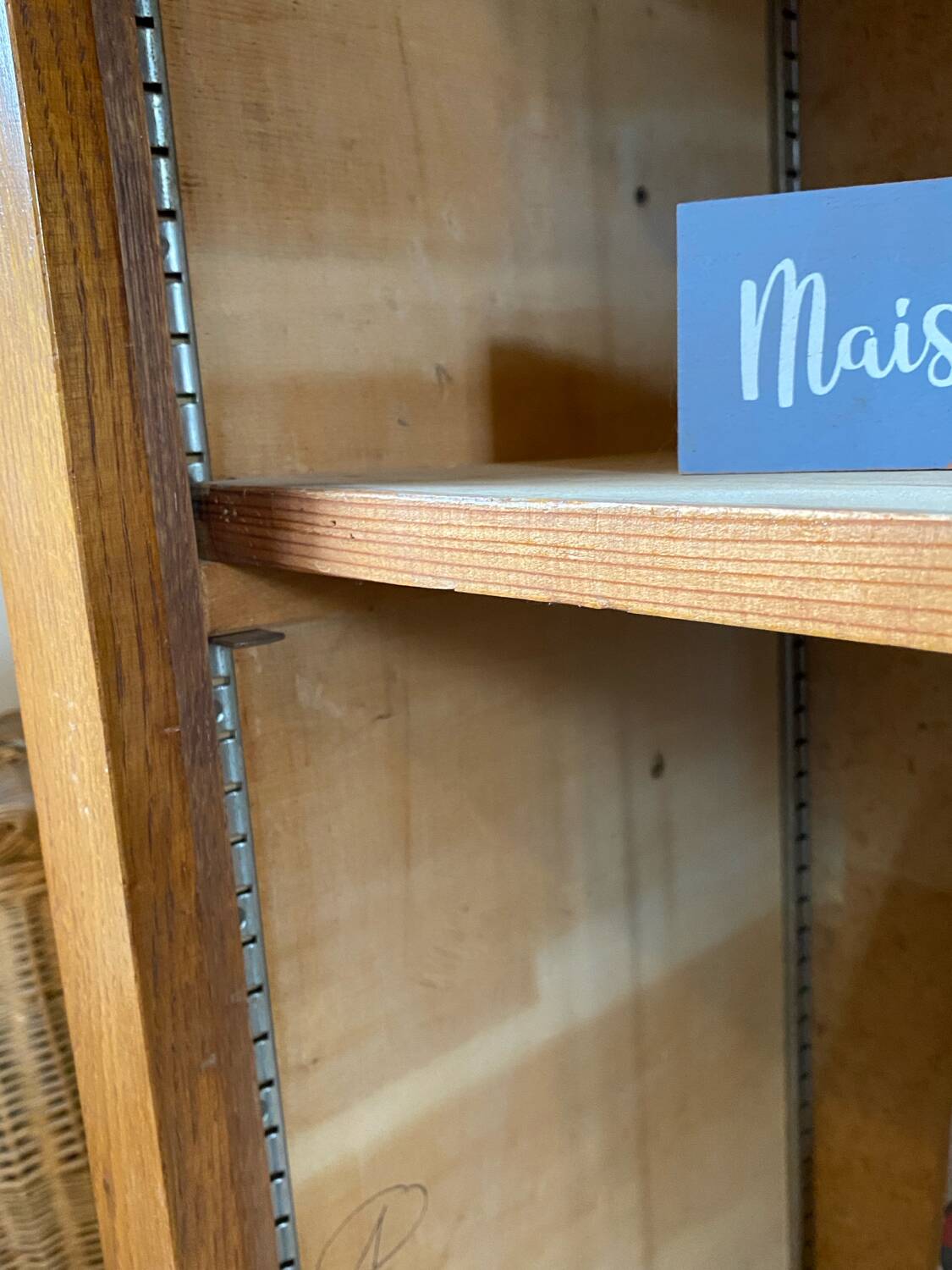 Vintage display cabinet / bookcase