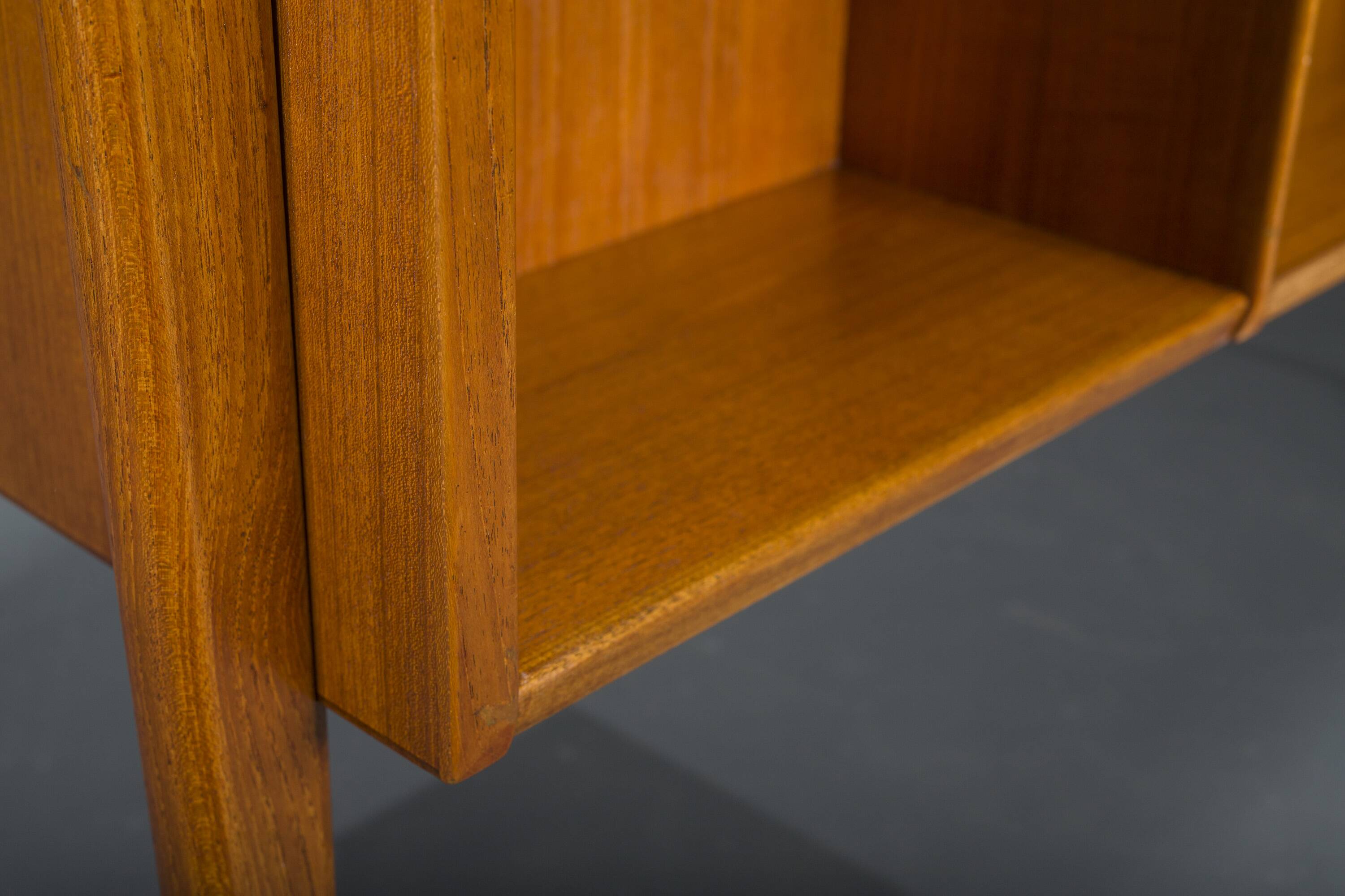 Danish Teak Desk by Peter Lovig Nielsen for Hedensted Mobelfabrik, 1960s