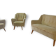 Set couch sofa + 2 chairs 50s 60s vintage