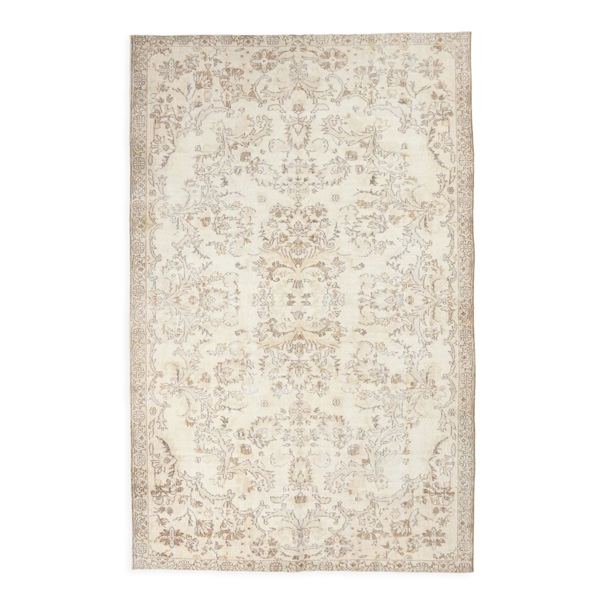 6x10 classic oriental vintage rug 189x297cm