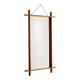 Miroir encadré en chêne