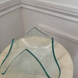 Vide poche de forme mouchoir en verre