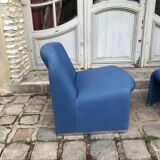 Pair of "Alki" armchairs by Giancarlo Piretti, Castelli edition, distributed by Artifot, circa 1970