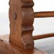 Antique Oak Monastery Coffee Table, France 17th Century