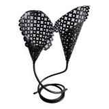 Perforated metal tealight candle holder