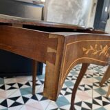 Marquetry table style louis XV