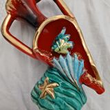 Old shell lamp "Monaco" in ceramic