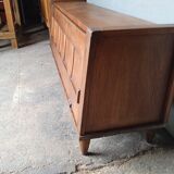 Sideboard in oak by Guillerme et Chambron 1950