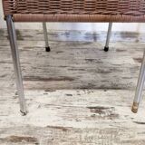 Stackable patio armchairs