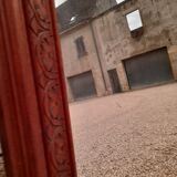 Louis XV style mirror in Walnut XXème