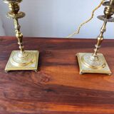 Paire de lampes anciennes