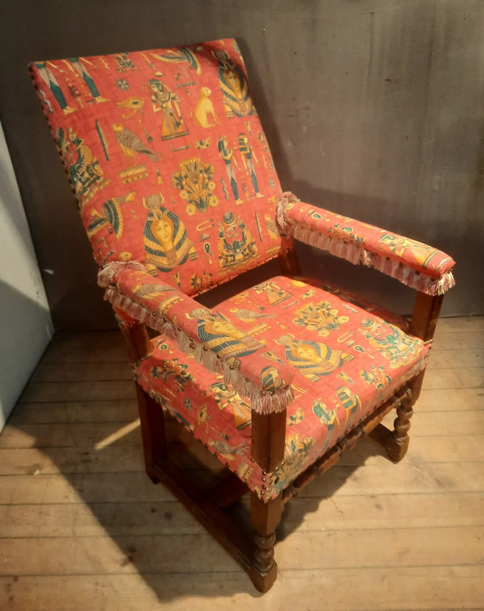 Rustic armchair from the Louis XIV period