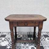 Solid wood bedside