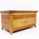 Solid wood chest