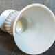 Antique milk glass baluster vase early 20th century