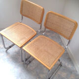 Cesca B32 chairs design Marcel Breuer