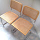 Chaises cesca B32 design Marcel Breuer
