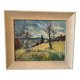 Mediterranean landscape signed
