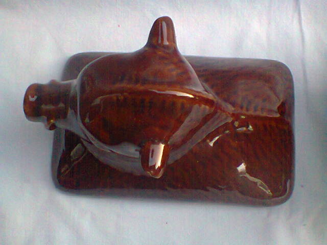 Vintage earthenware terrine