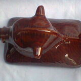 Vintage earthenware terrine