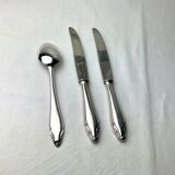 Pair of knives and table spoon silver Deetjen 100