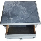 Bedside louis XVI style - Relooké shabby