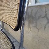 Set of 4 Marcel Breuer chairs model B32 in cane