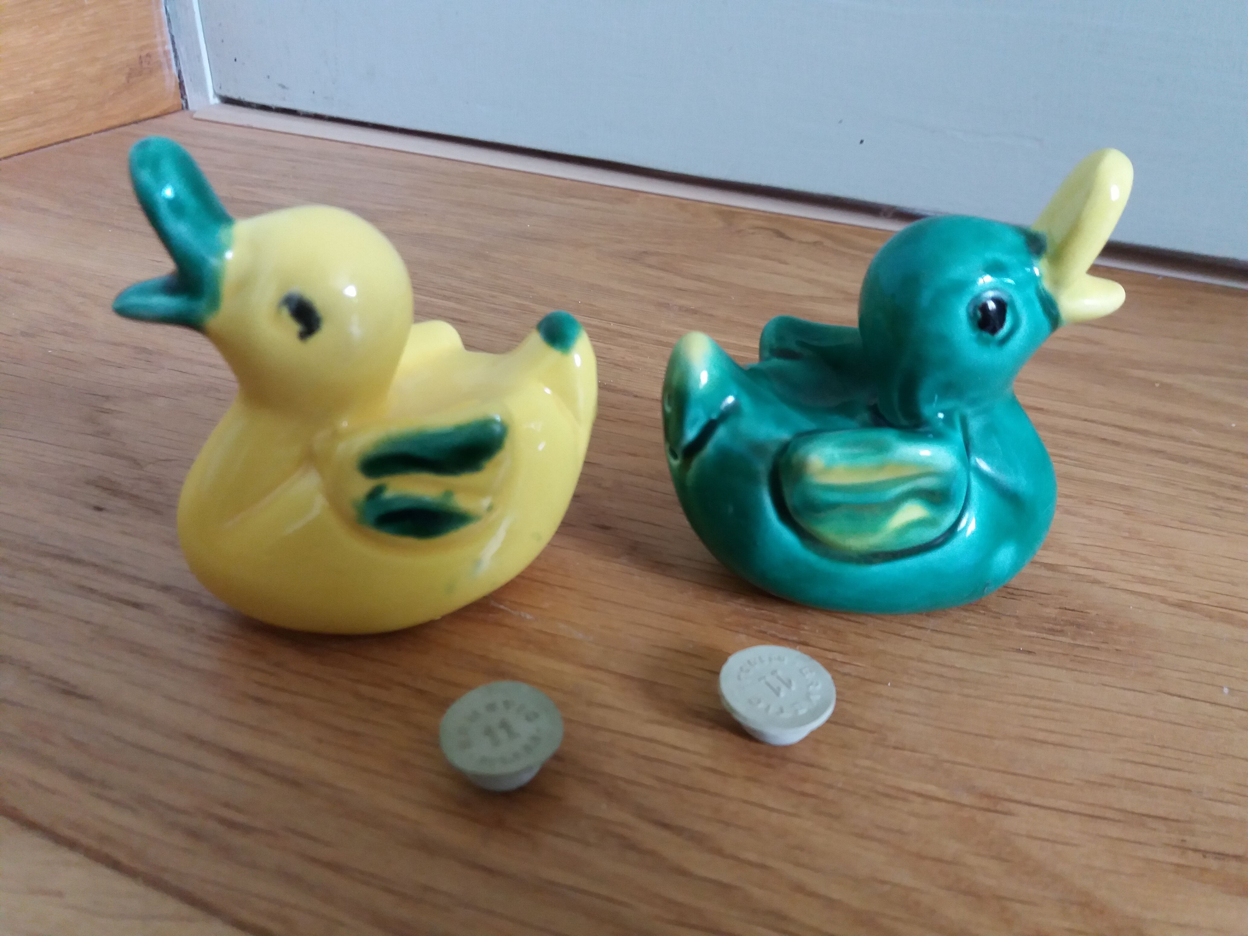 Slurry pepper shaker duck