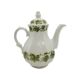 Old coffee maker Wunsiedel Bavaria porcelain vine pattern