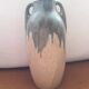 Vintage amphora-shaped vase signed Denbac