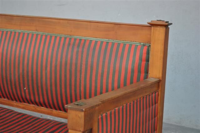 Seat style Empire early 1900s mahogany