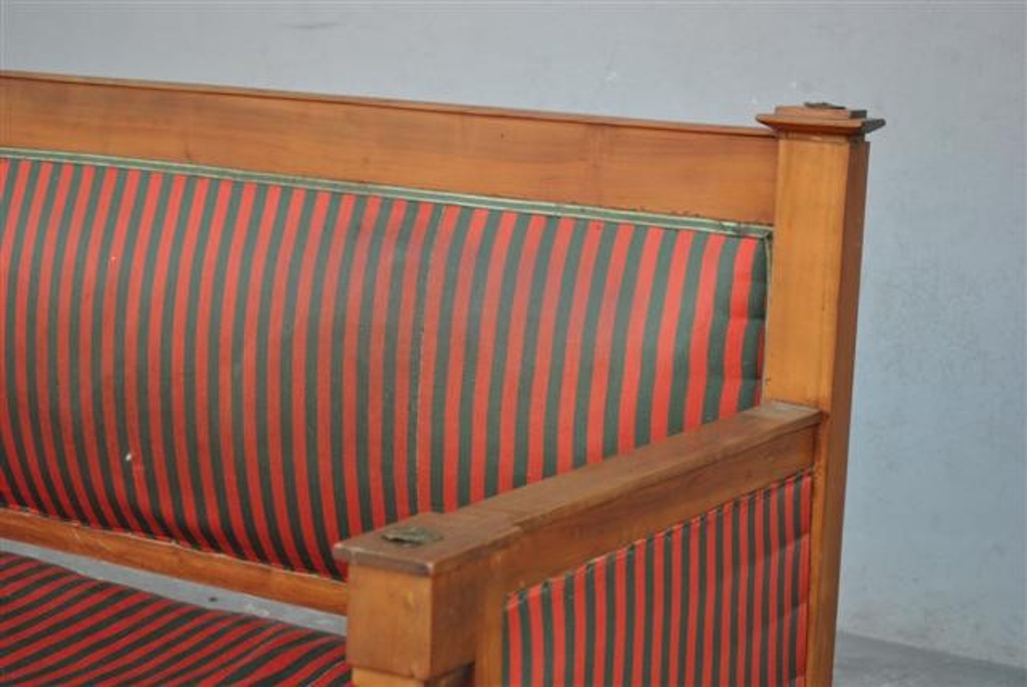 Seat style Empire early 1900s mahogany